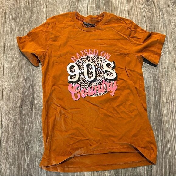 Untamed Faith women’s orange tshirt size M - Picture 1 of 3